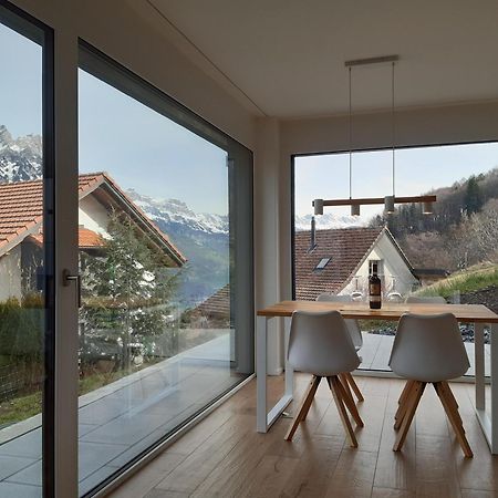Apartment Panorama Am Walensee In Neubau-Villa Obstalden Экстерьер фото