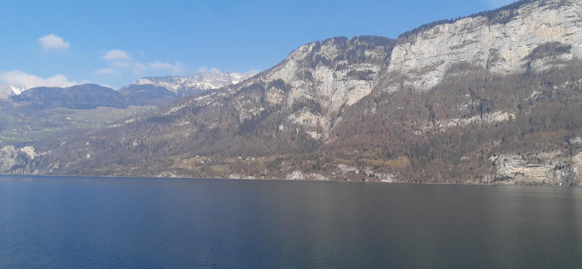 Apartment Panorama Am Walensee In Neubau-Villa Obstalden Экстерьер фото