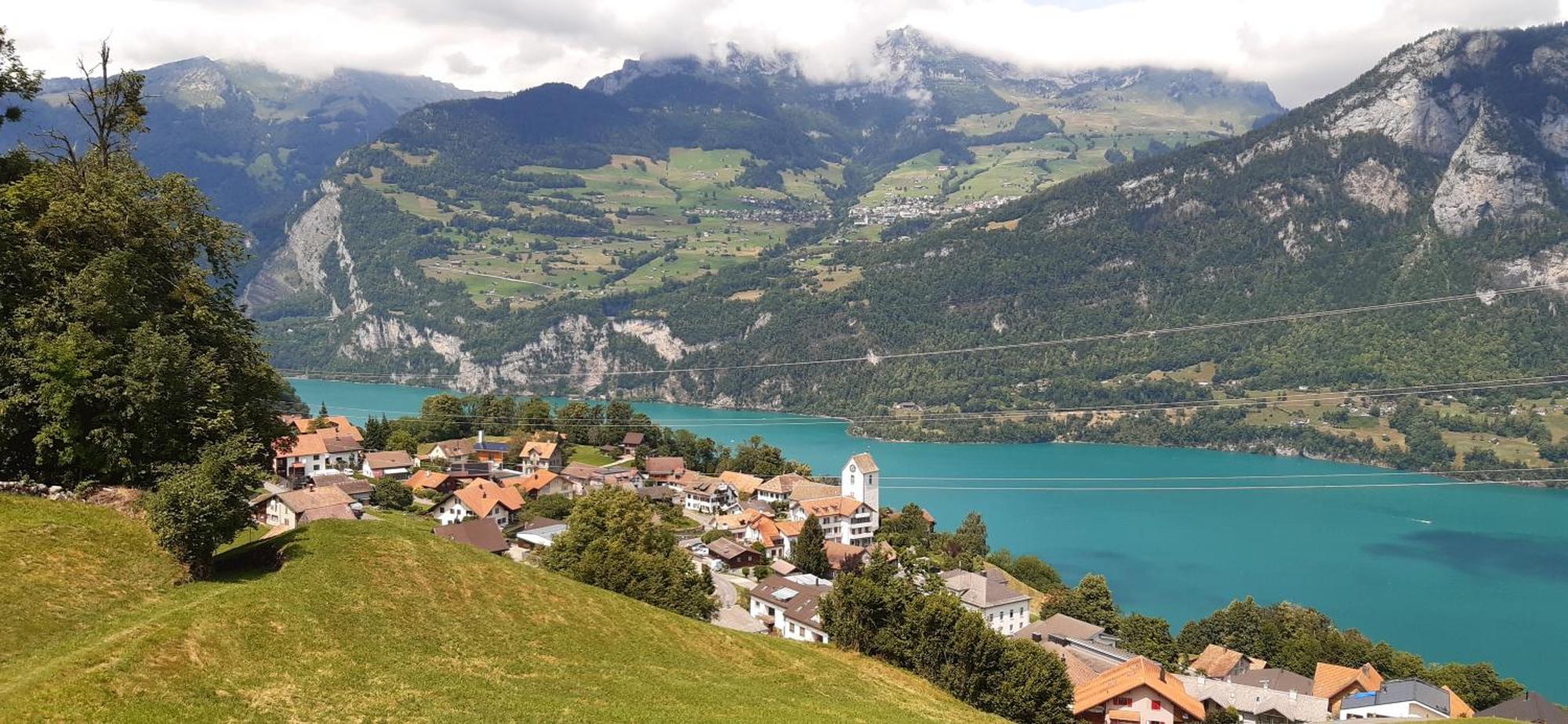 Apartment Panorama Am Walensee In Neubau-Villa Obstalden Экстерьер фото