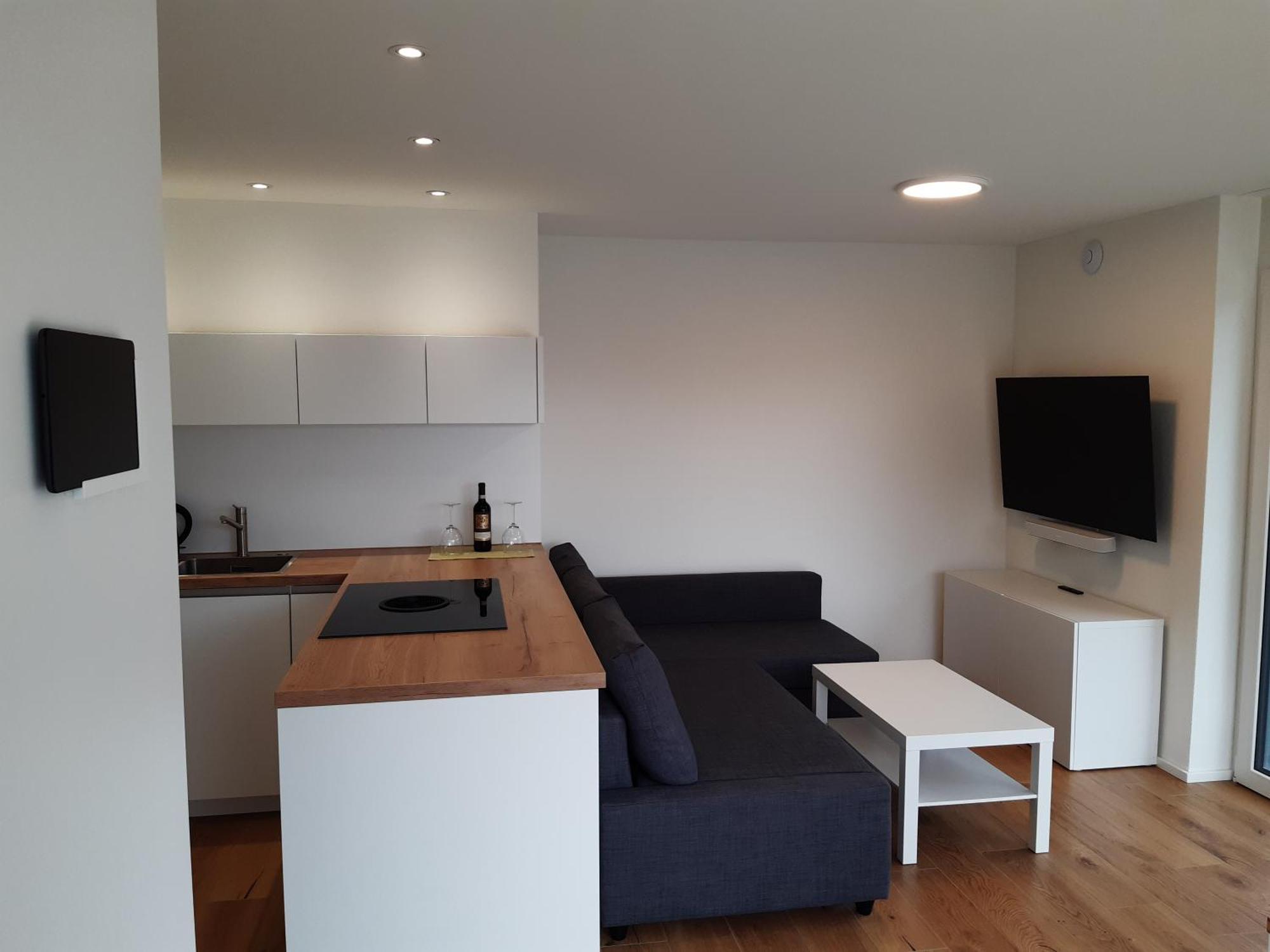 Apartment Panorama Am Walensee In Neubau-Villa Obstalden Экстерьер фото