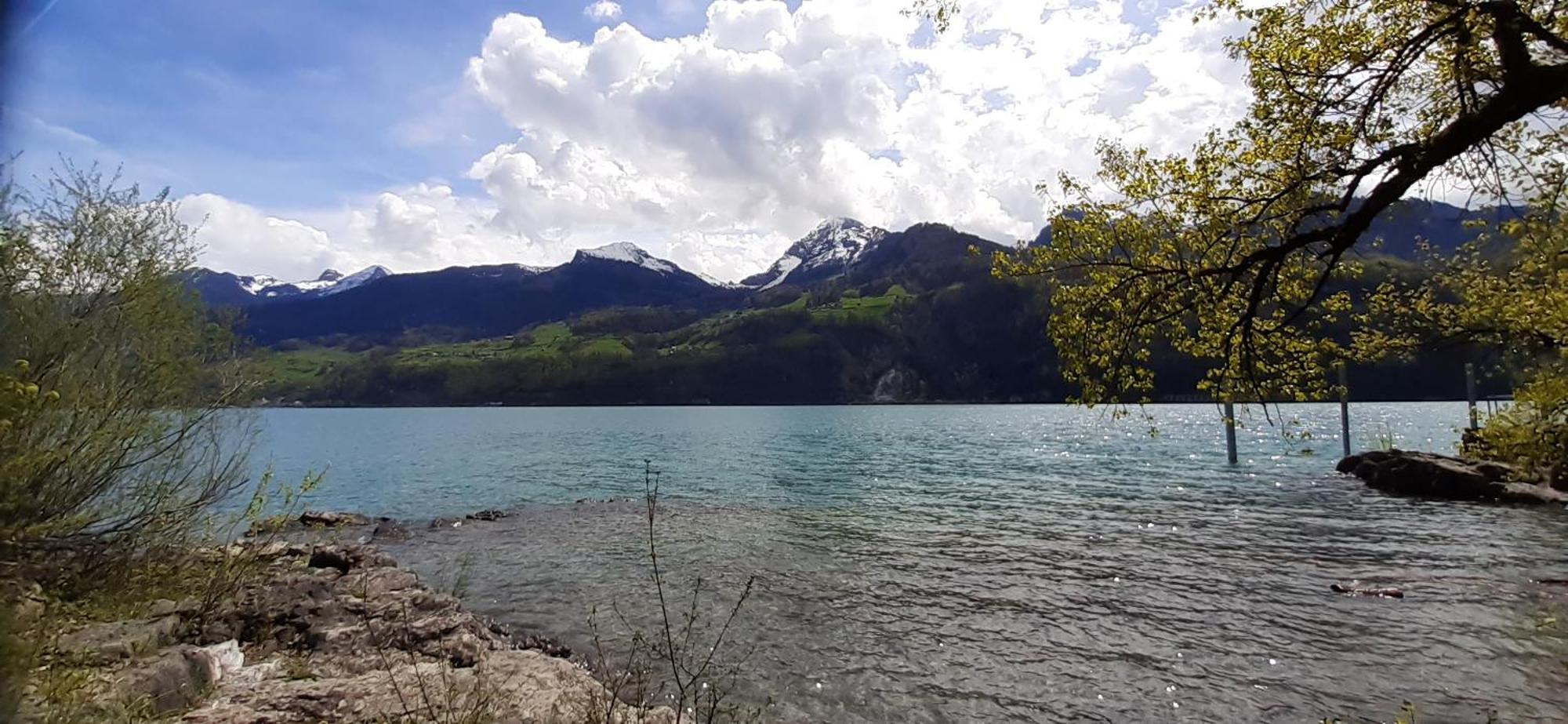 Apartment Panorama Am Walensee In Neubau-Villa Obstalden Экстерьер фото