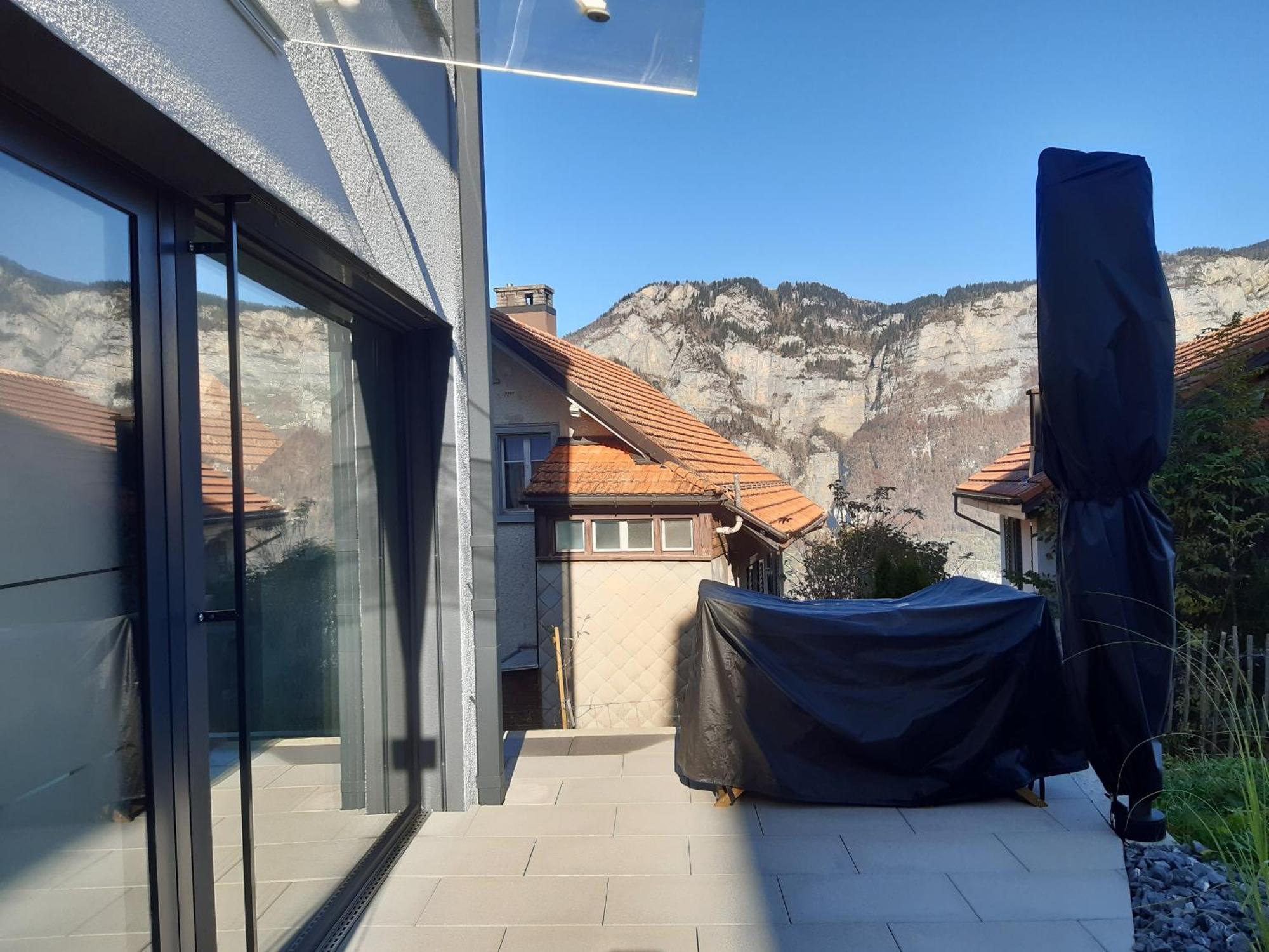 Apartment Panorama Am Walensee In Neubau-Villa Obstalden Экстерьер фото