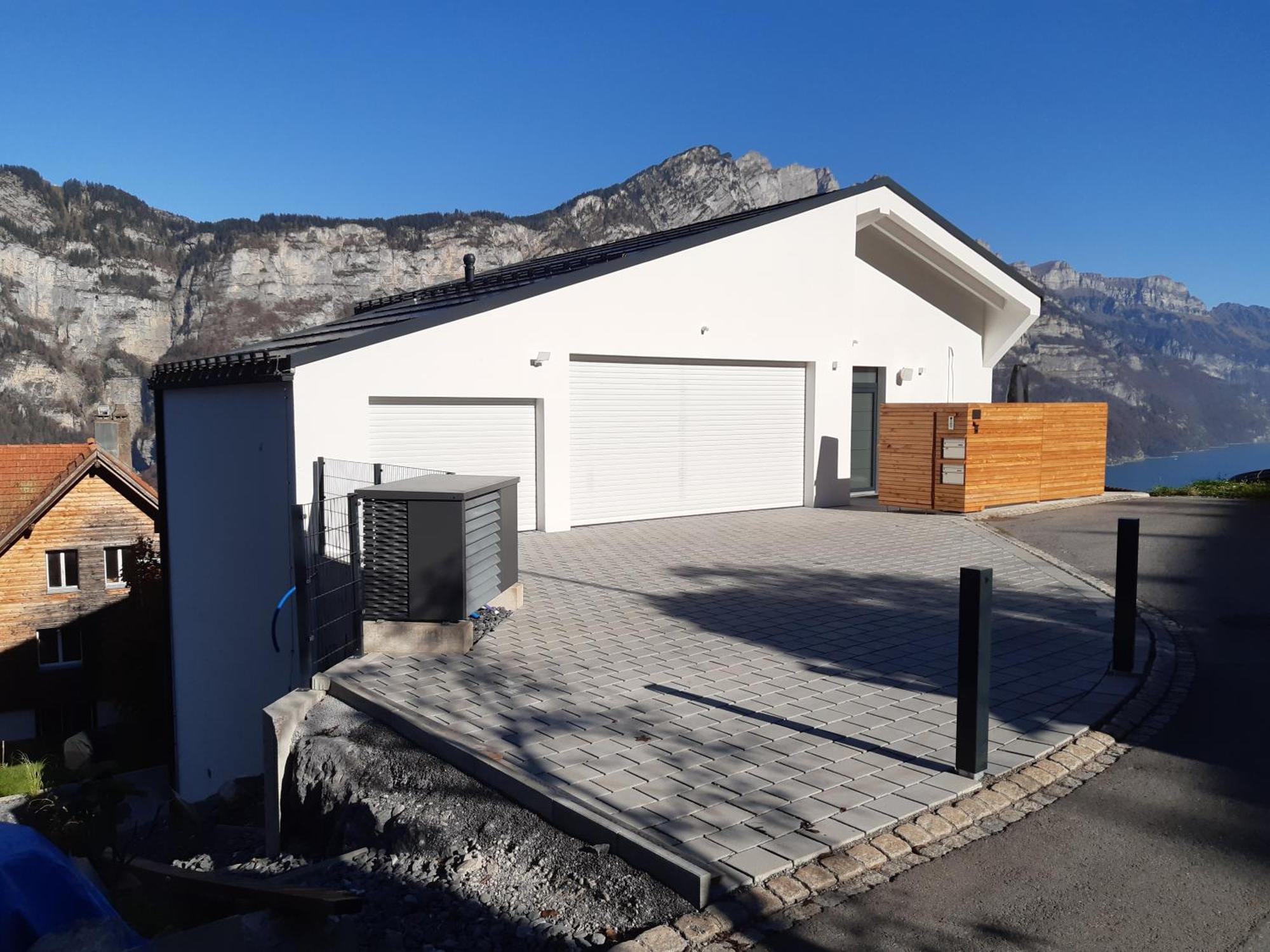 Apartment Panorama Am Walensee In Neubau-Villa Obstalden Экстерьер фото